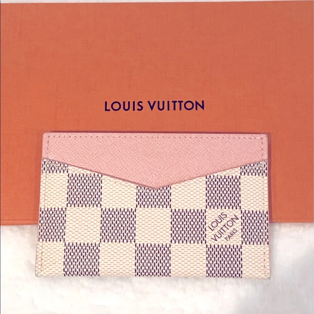 Louis Vuitton Card Holder Daily Damier Azur